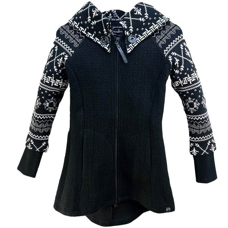 Tonia Debellis Maggie Fair Isle Coat Womens image number 0