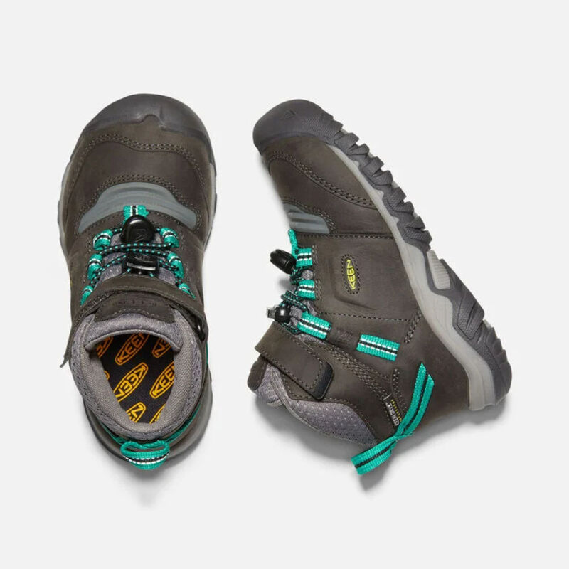 KEEN Ridge Flex Waterproof Boots Little Kids image number 1