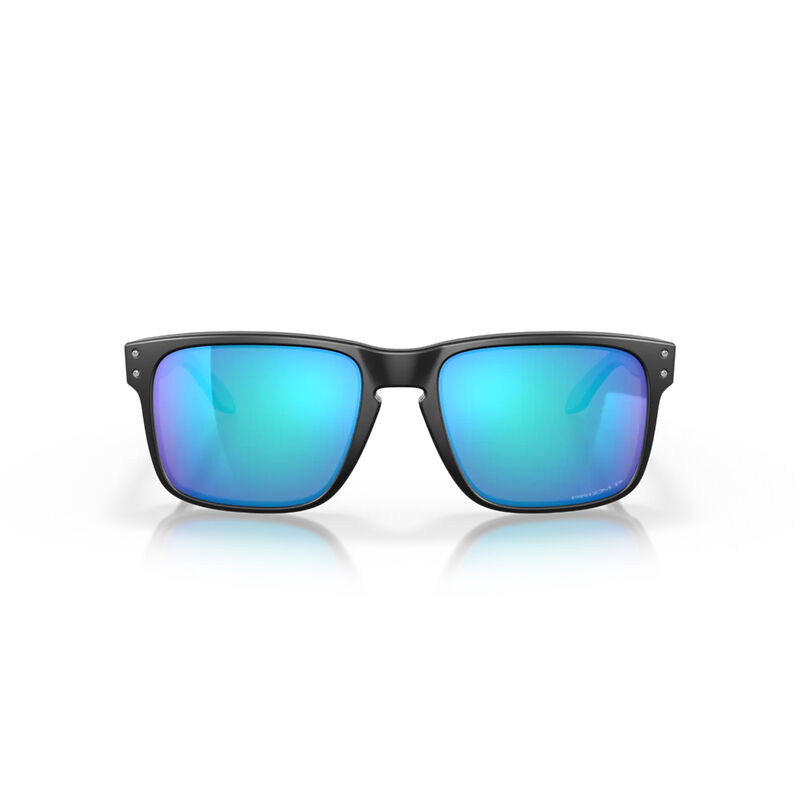 Oakley Holbrook Sunglasses Matte Black/Prizm Sapphire Polarized image number 1