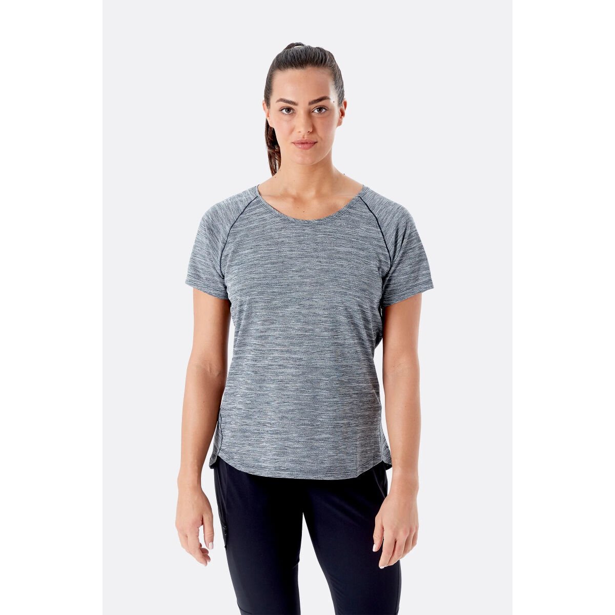 (取寄) ラブ レディース ウィスプ Tシャツ - ウィメンズ Rab women Wisp T-Shirt - Women's Deep Heather Marl Rab Women's Wisp Tee | Rab® US