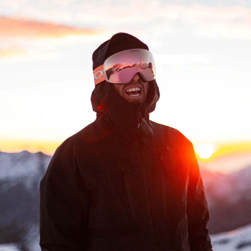 Oakley Unity Collection Flight Deck Freestyle Goggles + Prizm Rose Gold Lenses image number 5