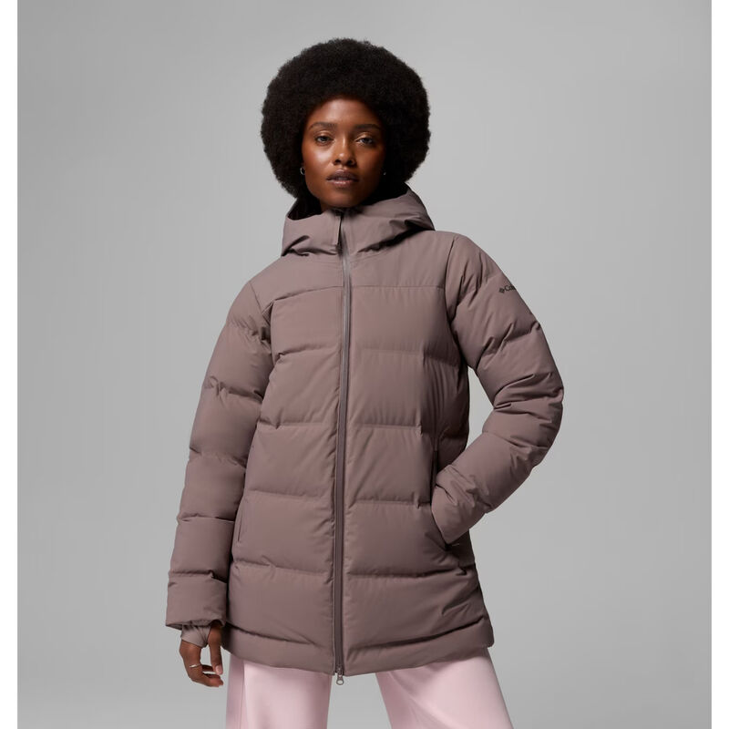 Columbia Amaze Puff Heat Seal Mid Hooded Jacket Womens image number 0