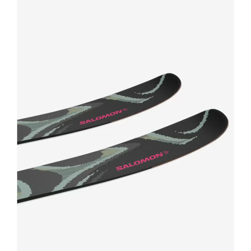 Salomon QST 100 Black Skis image number 3