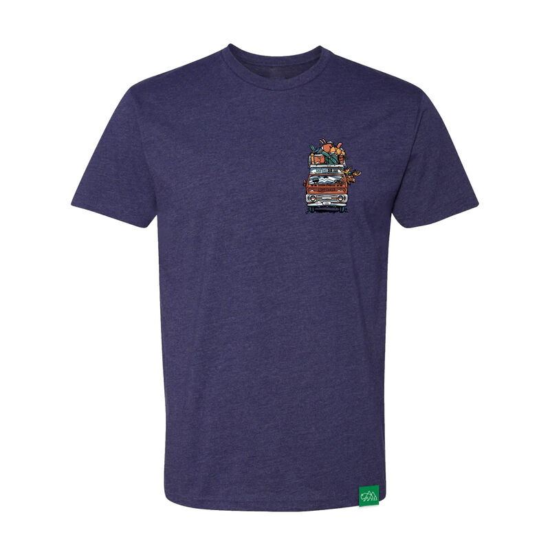 Wild Tribute Storm Chaser Moose T-Shirt Mens image number 0