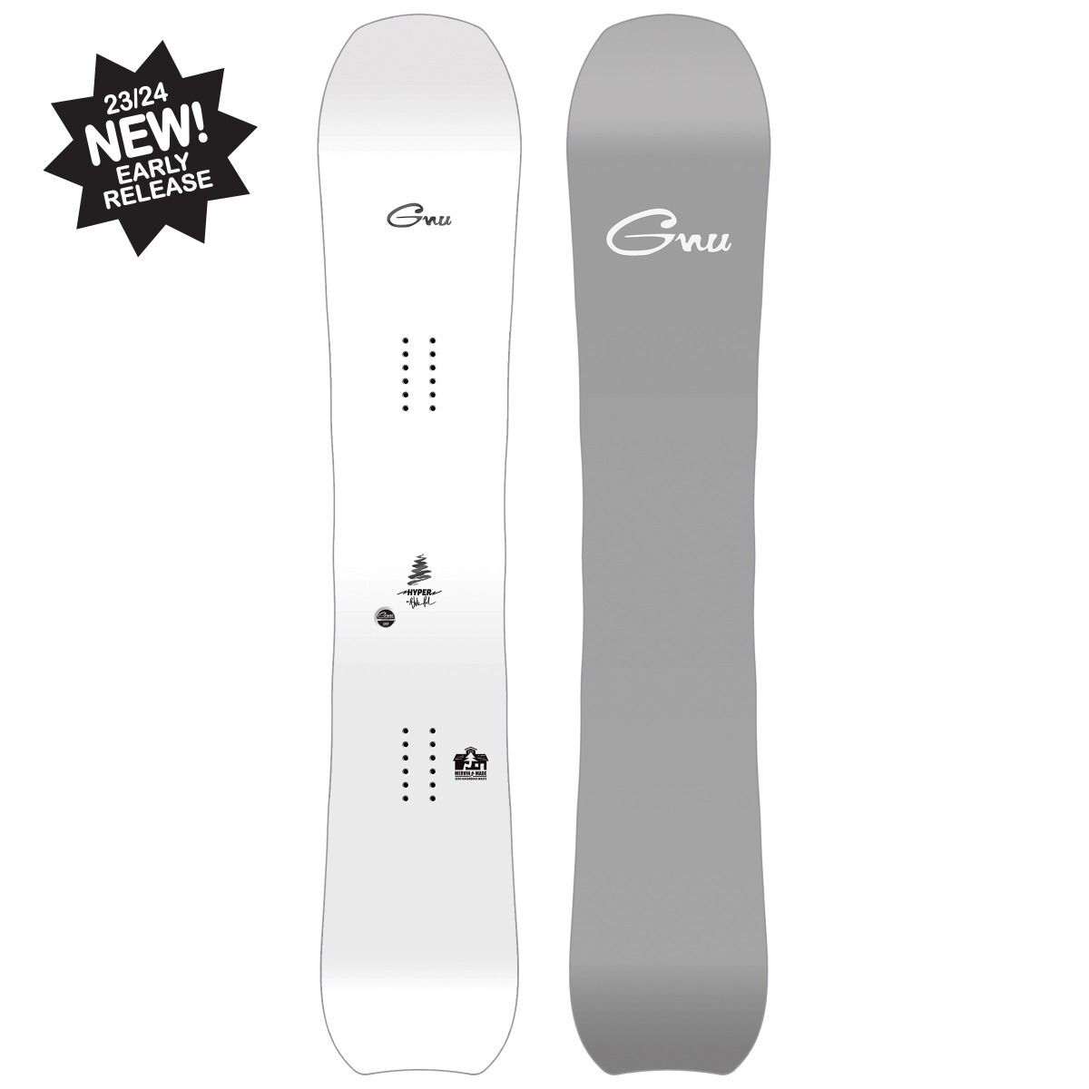 グヌー Gnu HYPER 157 GNU Hyper Snowboard | Christy Sports