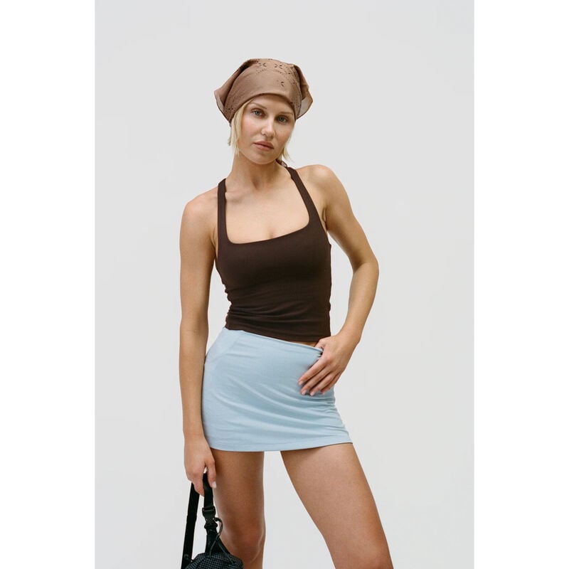 Halfdays Joan Square Neck Tank in MeltEffect Womens image number 0