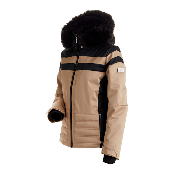 Nils St. Anton Faux Fur Jacket Womens