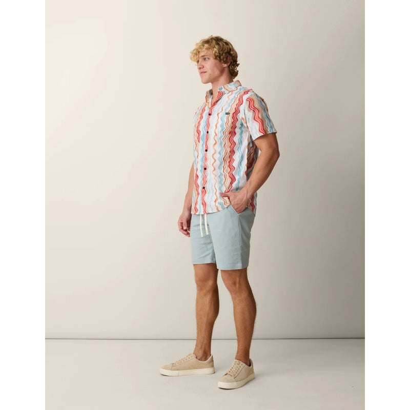 Baja Llama Cross Your Waves Button Up Shirt Mens image number 3