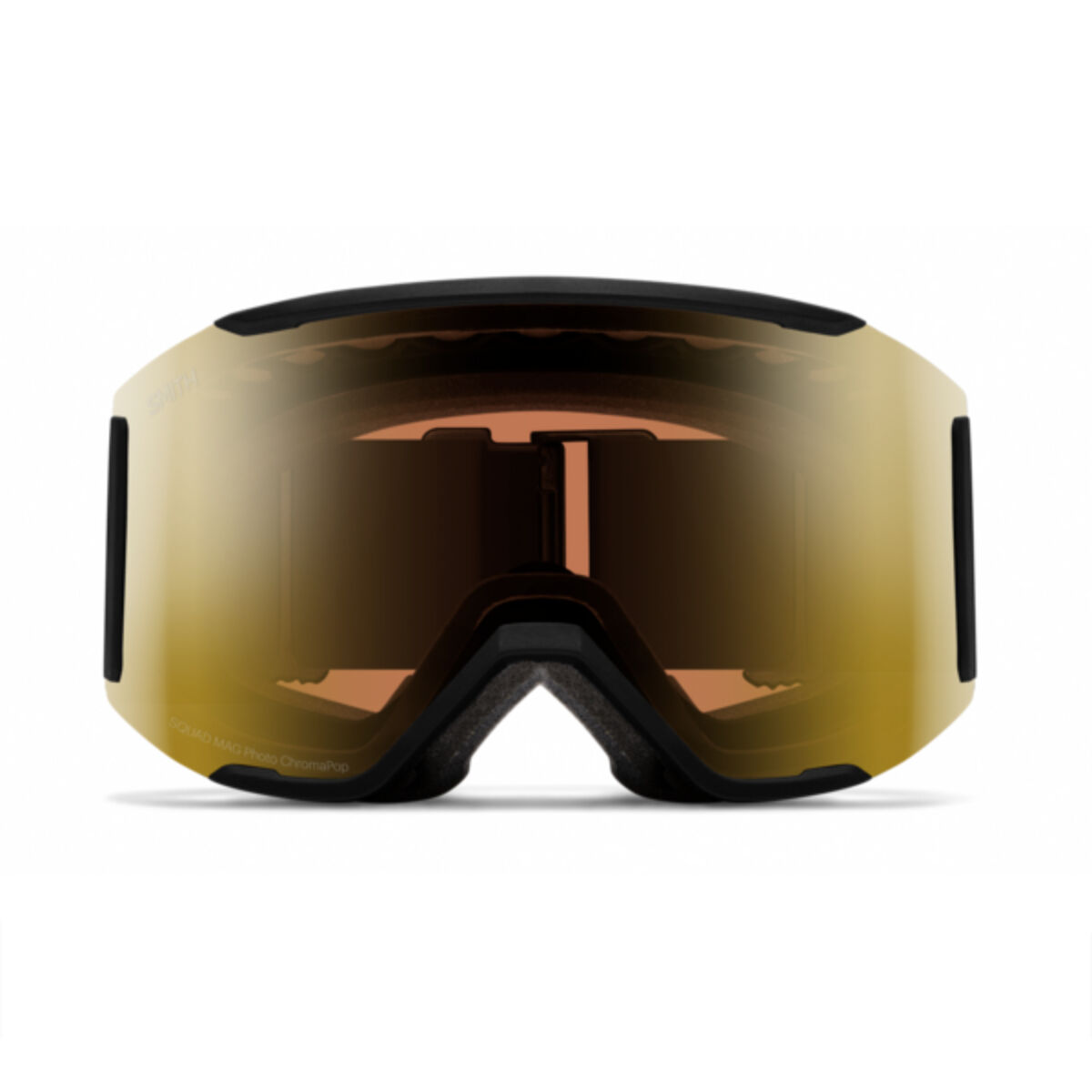 Smith SQUAD MAG ChromaPop ブラウン Smith Squad MAG Goggles + ChromaPop Pro Photochromic Gold