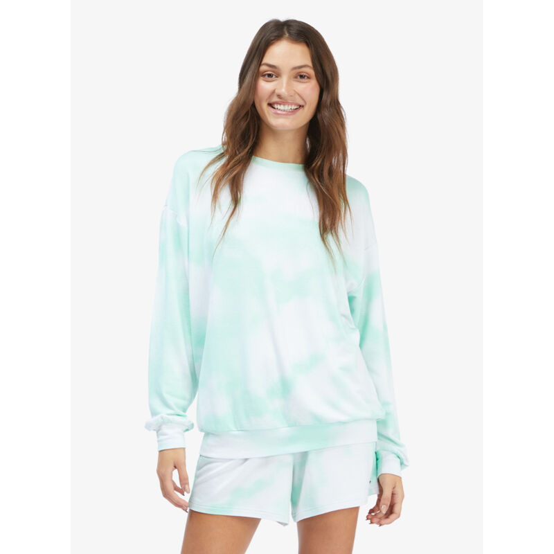 Roxy Lounge Life Crew Oversized Sweater Womens image number 0