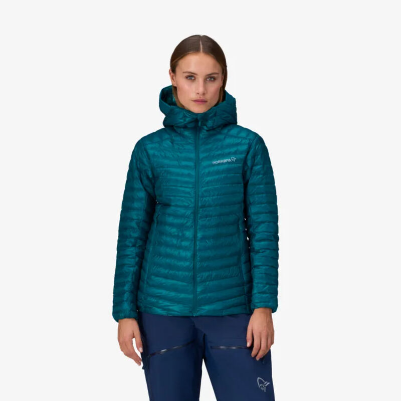 Norrona Trollveggen Superlight Down Hood Womens image number 2