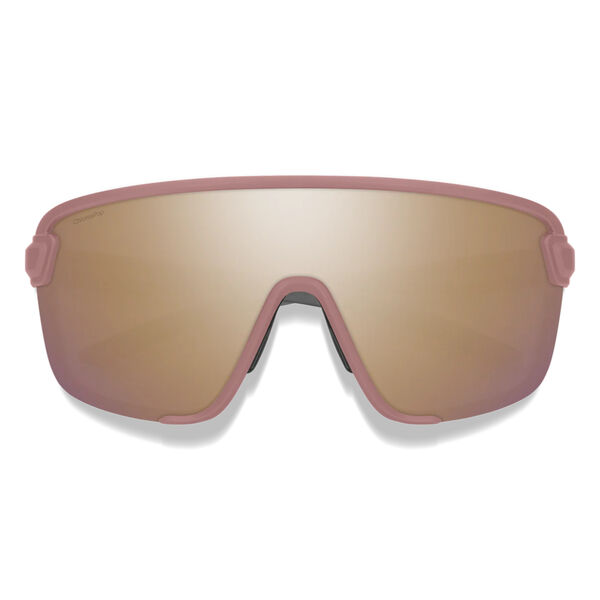 Smith Bobcat Glasses + ChromaPop Rose Gold Mirror Lens