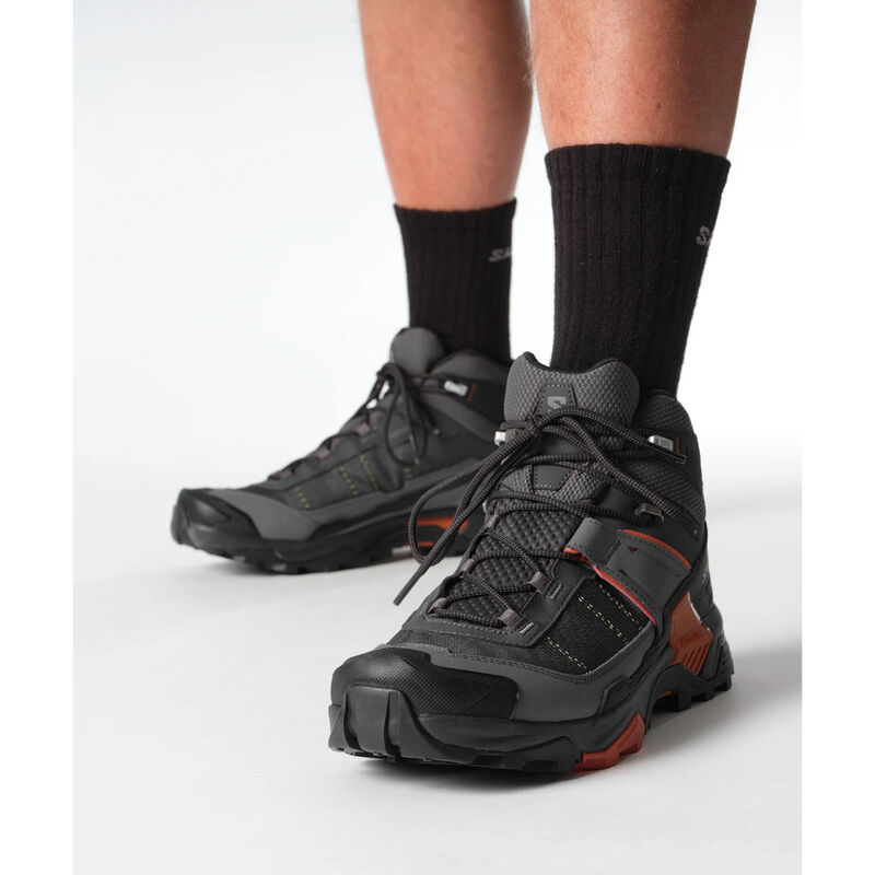 Salomon X Ultra 5 Mid Gore-Tex Hiking Boots Mens image number 5