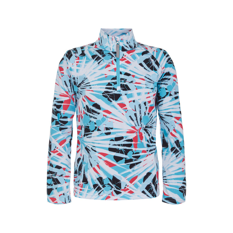Spyder Surface Zip T-Neck Girls image number 0