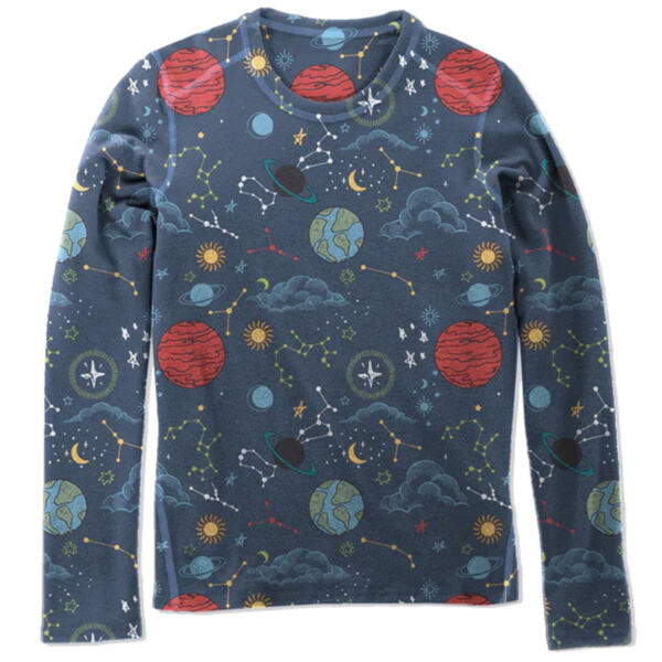 Hot Chillys Originals Print Crewneck Kids