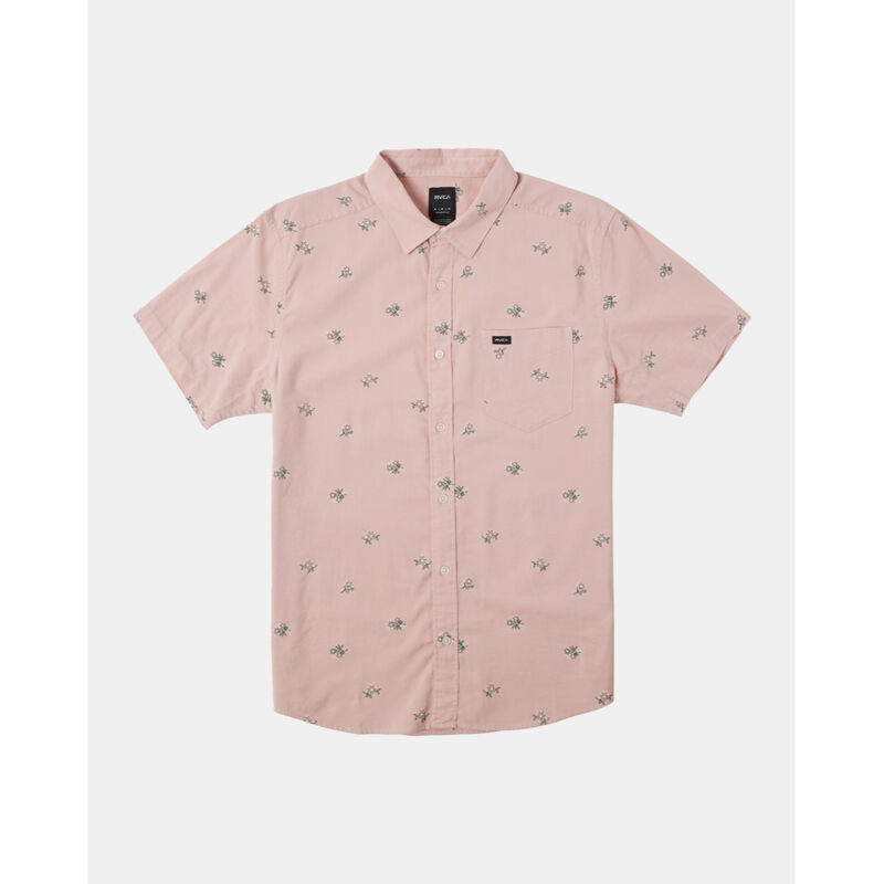 RVCA Morning Glory Short-Sleeve Shirt Mens image number 0