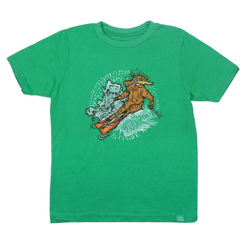 Wild Tribute Powder Day Youth T-Shirt image number 0