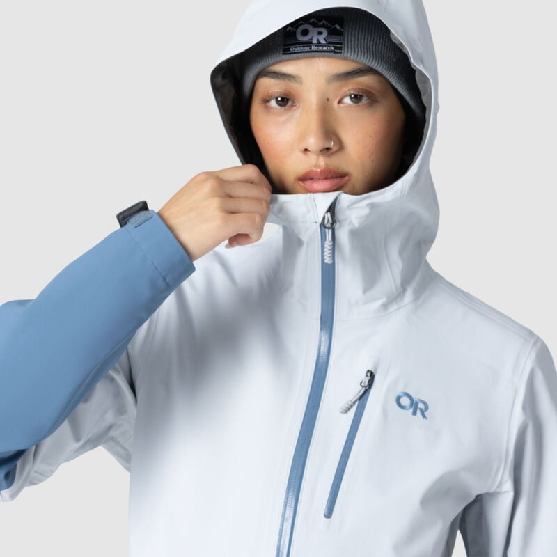 Outdoor Research Aspire 3L Rain Jacket Womens image number 4