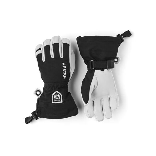 Hestra Army Leather HEli Ski 5-Finger Gloves Kids