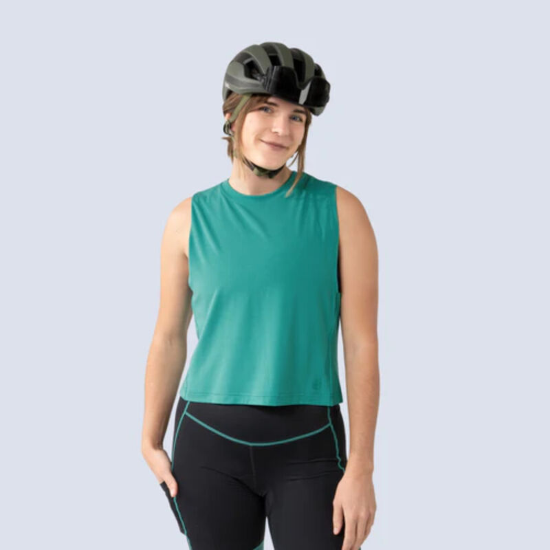 Wild Rye Keller Crop Tank Top Womens image number 1