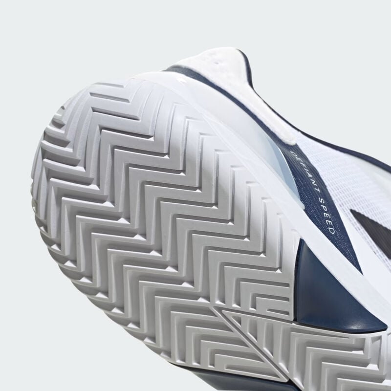 Adidas Defiant Speed 2 Tennis Shoes Mens - White/Dark Blue image number 8