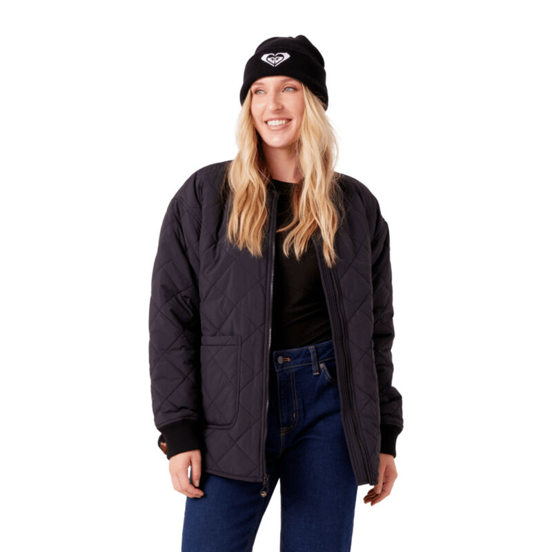 Roxy Aurora Quilted Bomber Womens image number 0