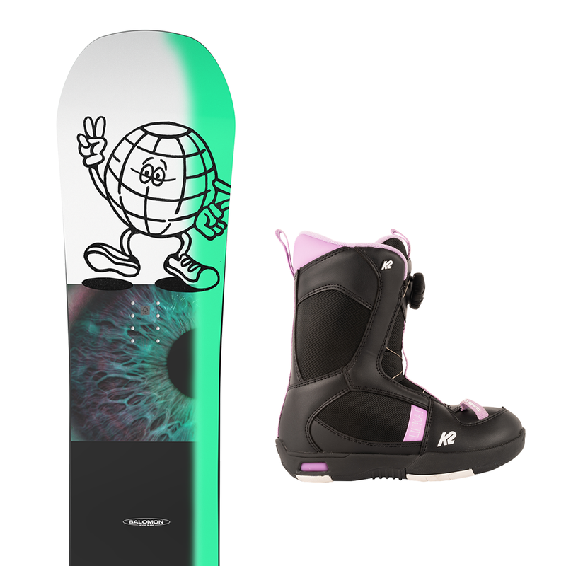 Premium Snowboard Package - Kids Season