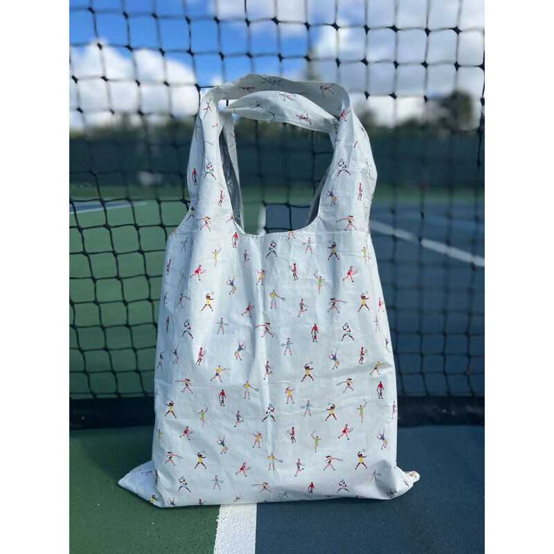 Hi Love Tennis Match Carryall Tote Bag image number 1