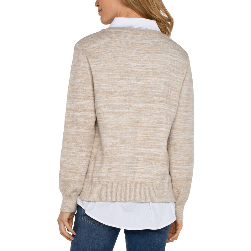 Liverpool Twofer Sweater Womens image number 1