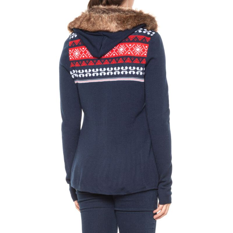 Icelandic Sailor Full Zip Sweater Womens image number 1