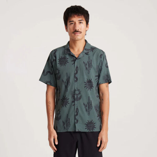 Roark Bless Up Trail Button Up Shirt Mens