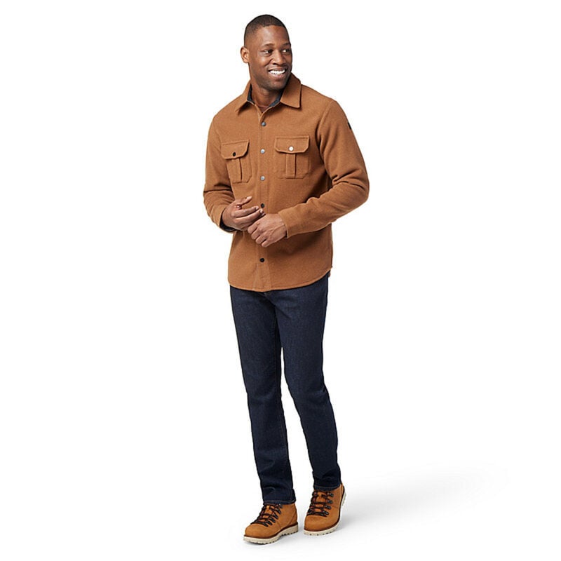 Smartwool Anchor Line Shirt Jacket Mens image number 1
