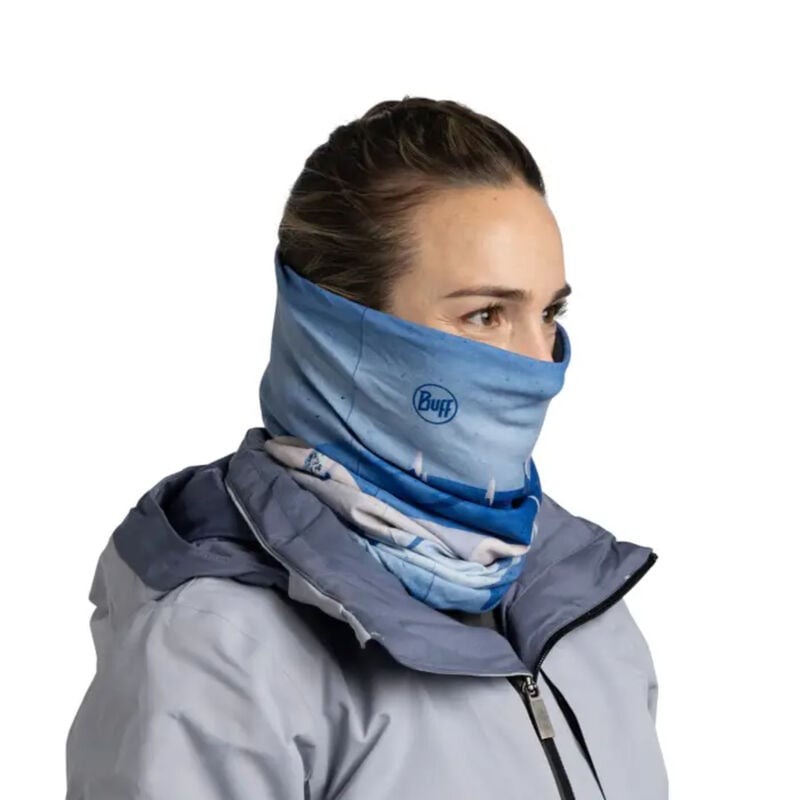 Buff Polar Reversible Neckwear - Ilken Blue image number 2