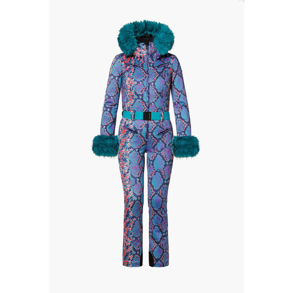 Goldbergh Zafira Ski Suit w/ Faux Fur Border Womens