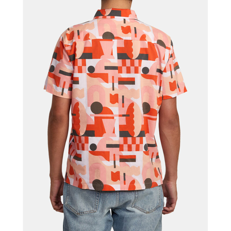 RVCA Jesse Brown Short-Sleeve Shirt Mens image number 3