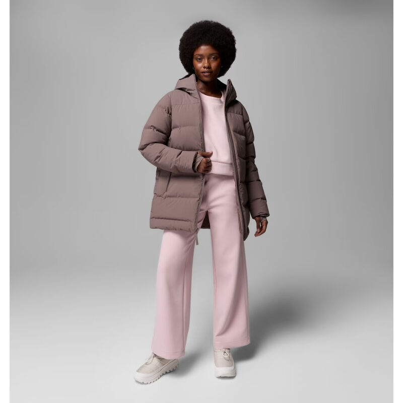 Columbia Amaze Puff Heat Seal Mid Hooded Jacket Womens image number 1