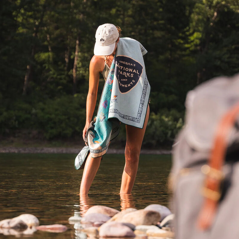 Nomadix Original Towel - National Parks & Monuments Map image number 6