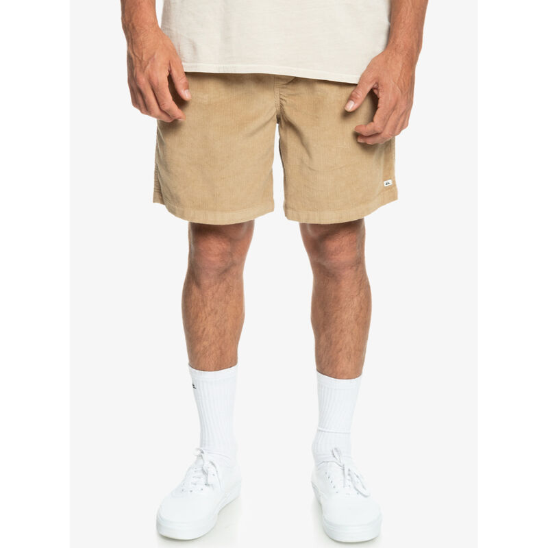 Quiksilver Taxer Cord Shorts Mens image number 2