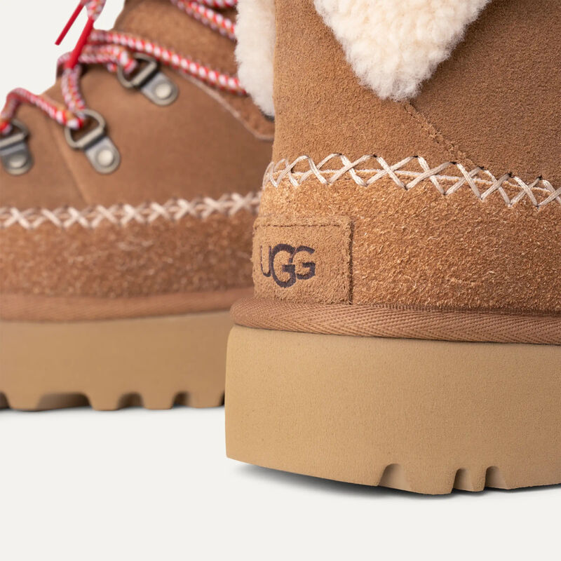 UGG Classic Alpine Lace-Up Boots Womens image number 3