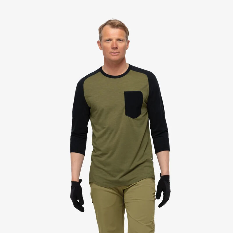 Norrona Skibotn Wool 3/4 Tee Mens image number 0