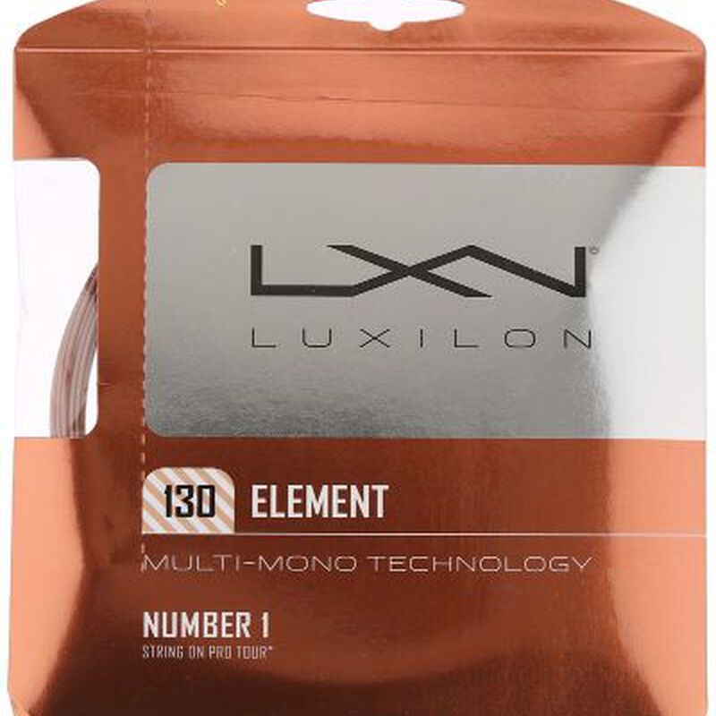 Luxilon Element Tennis String 16L Gauge Set image number 0