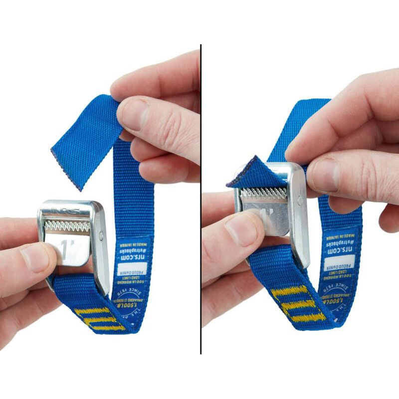 NRS 1" HD Tie Down Straps 4' Pair image number 1