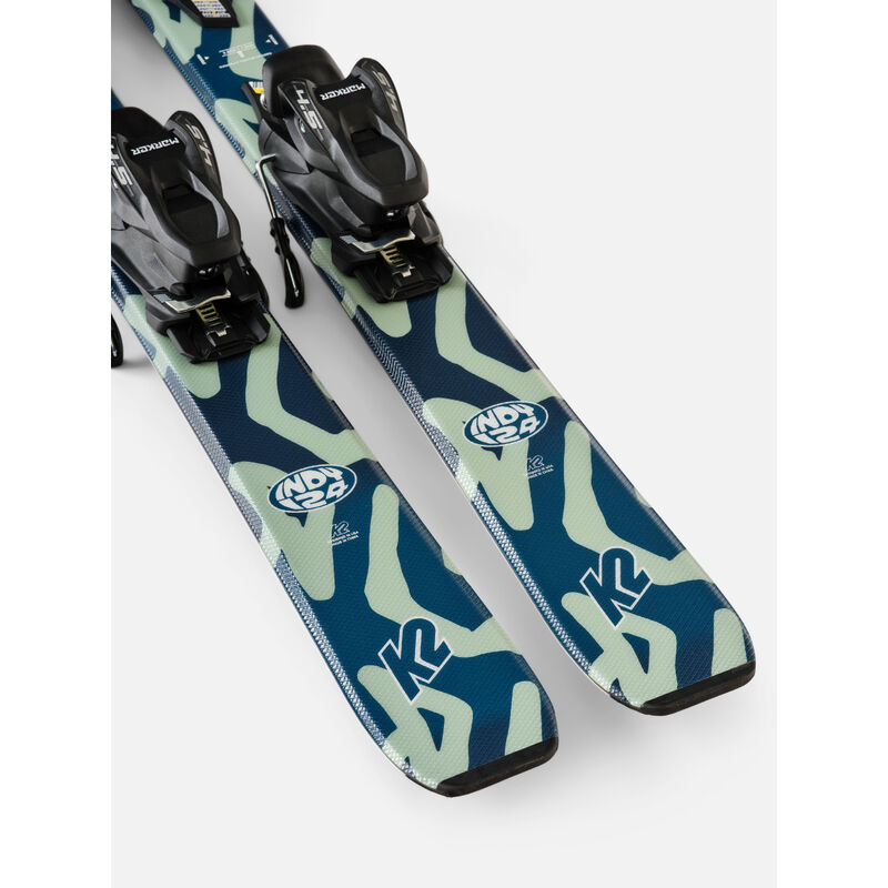 K2 Indy W/4.5 System Skis 124CM Juniors image number 2