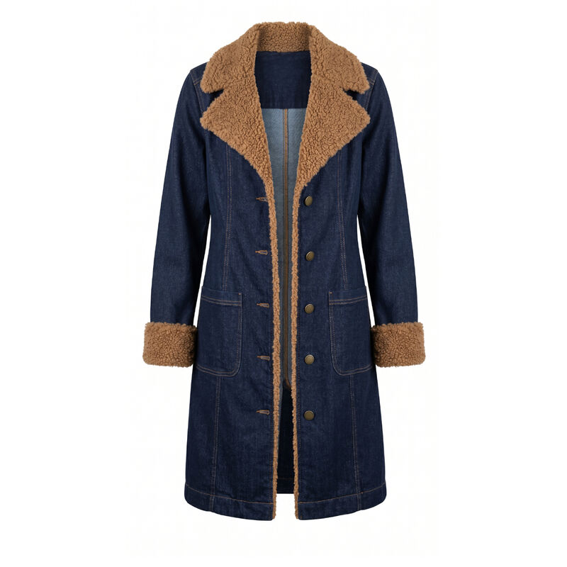 Liverpool Sherpa Trimmed Notch Collar Jacket Womens image number 0
