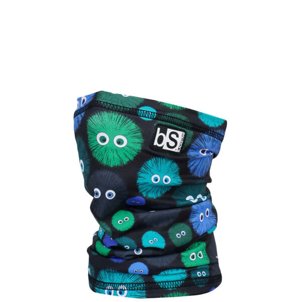 Black Strap Dual Layer Tube Neck Warmer Kids