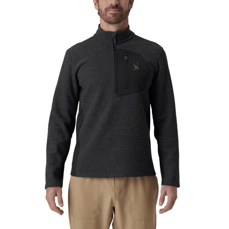 Spyder Bandit Sweater Fleece Quarter Zip Mens image number 0