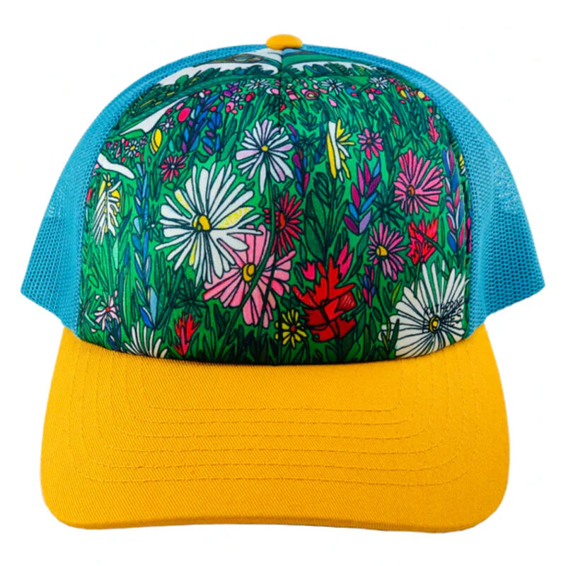 Katherine Homes Mount Rainier Bloom Trucker Hat image number 0