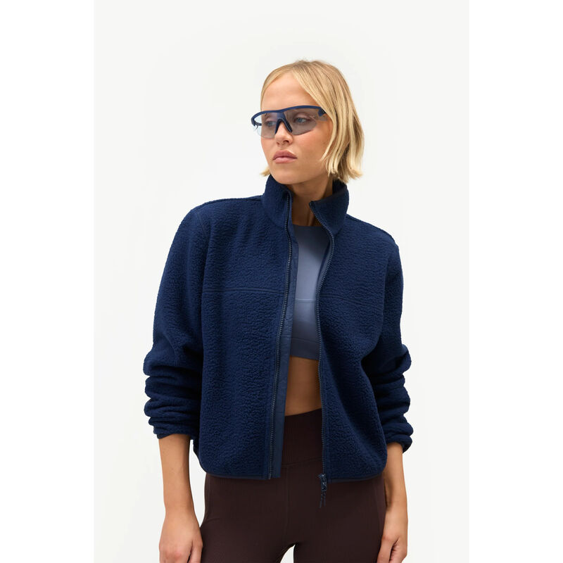 Halfdays Chapelle Fleece Jacket Womens image number 2