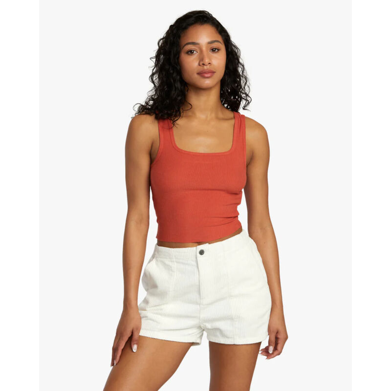 RVCA Slate Tank Knit Womens image number 0