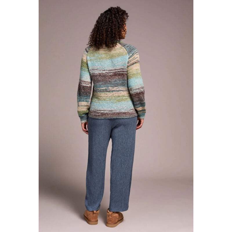 Tribal Mock Neck Sweater Womens image number 1